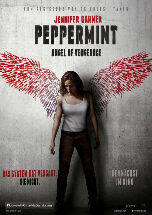 Peppermint - German Movie Poster