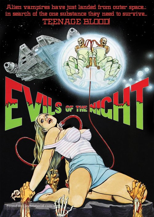 Evils of the Night - DVD movie cover