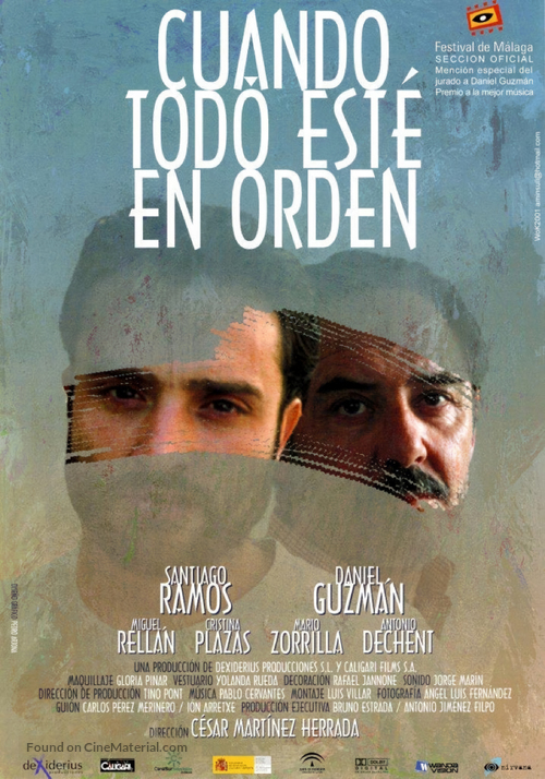 Cuando todo est&eacute; en orden - Spanish Movie Poster