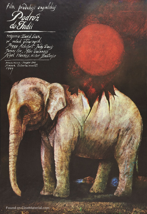 A Passage to India - Polish Movie Poster
