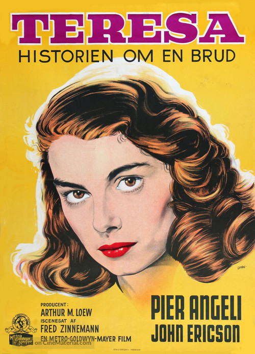 Teresa - Danish Movie Poster