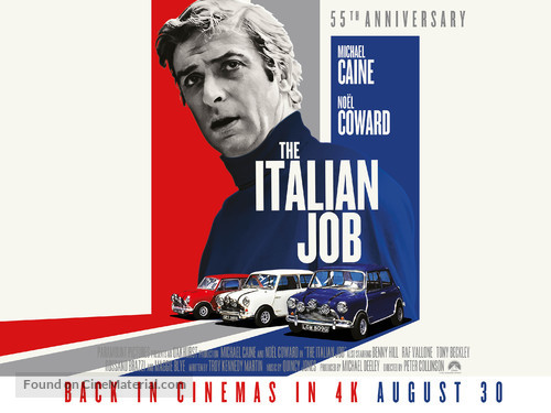 The Italian Job - British Movie Poster