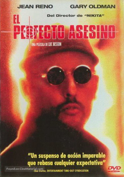 L&eacute;on: The Professional - Argentinian DVD movie cover