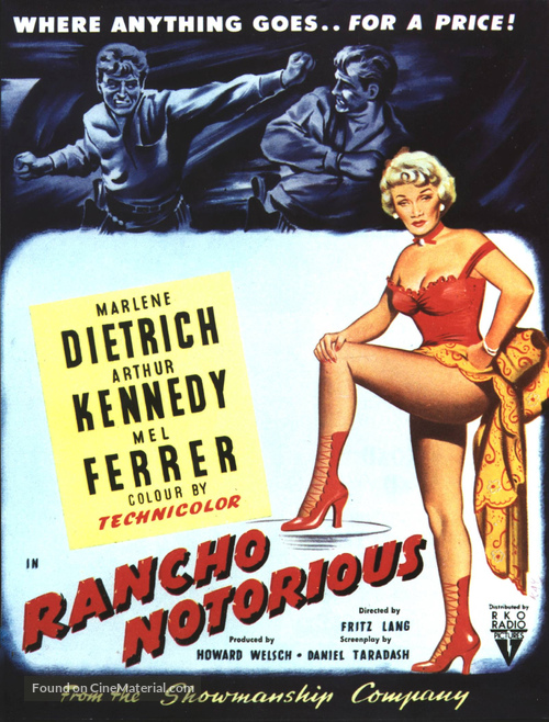 Rancho Notorious - Movie Poster