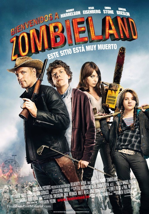 Zombieland - Spanish Movie Poster