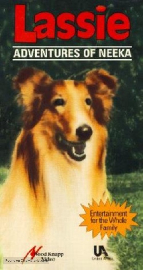 Lassie: The Adventures of Neeka - VHS movie cover