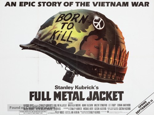 Full Metal Jacket - British Advance movie poster