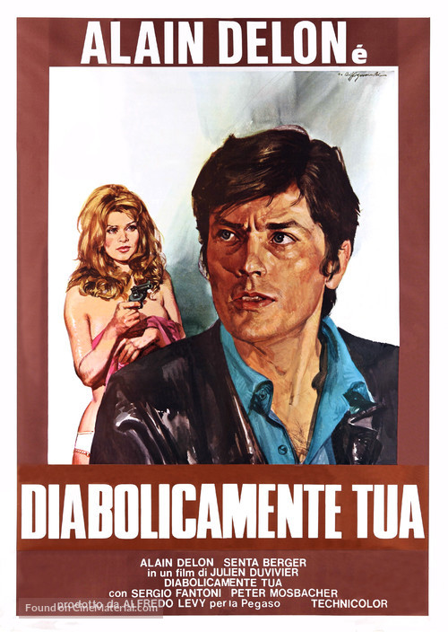 Diaboliquement v&ocirc;tre - Italian Movie Poster