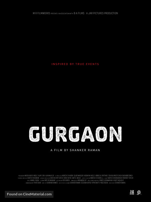 Gurgaon - Indian Movie Poster