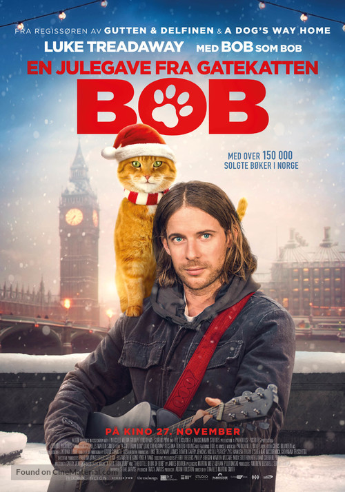 A Christmas Gift from Bob - Norwegian Movie Poster