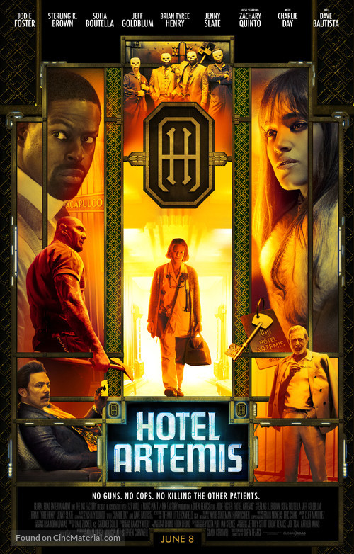 Hotel Artemis - Movie Poster