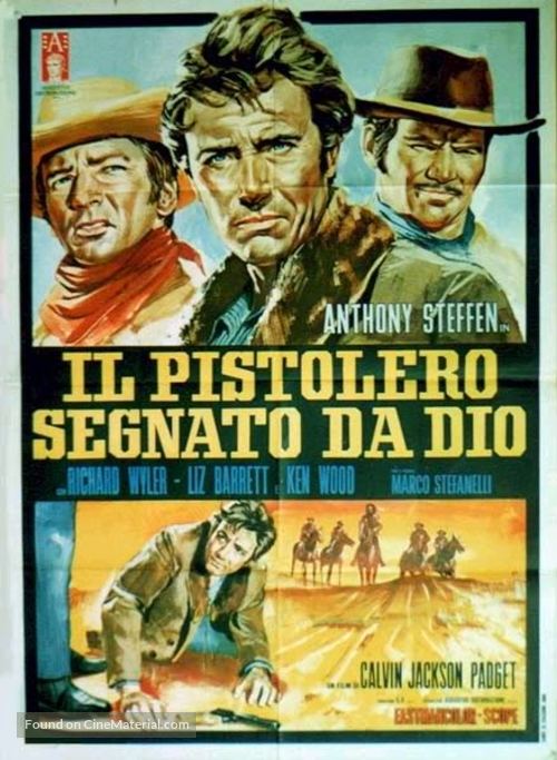 Il pistolero segnato da Dio - Italian Movie Poster