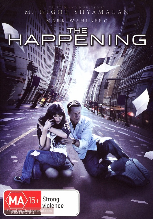The Happening - Australian Movie Cover