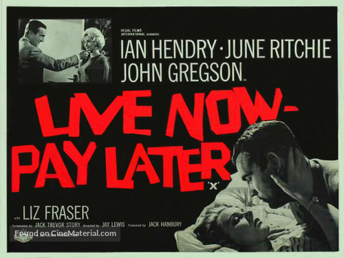Live Now - Pay Later - British Movie Poster