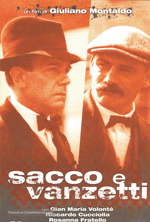 Sacco e Vanzetti - Italian Movie Cover