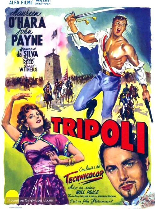 Tripoli - Belgian Movie Poster