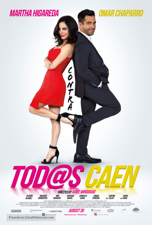 Tod@s Caen - Mexican Movie Poster
