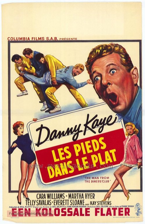 The Man from the Diner&#039;s Club - Belgian Movie Poster