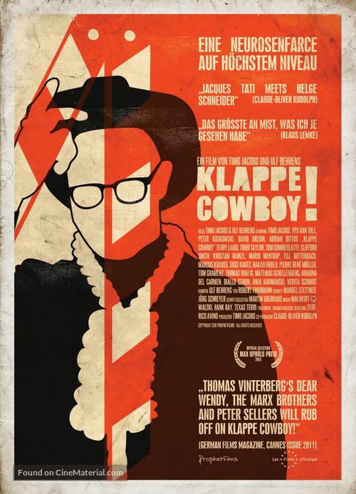 Klappe Cowboy! - German Movie Poster