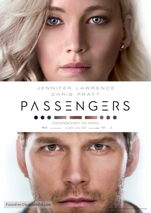 Passengers - German Movie Poster