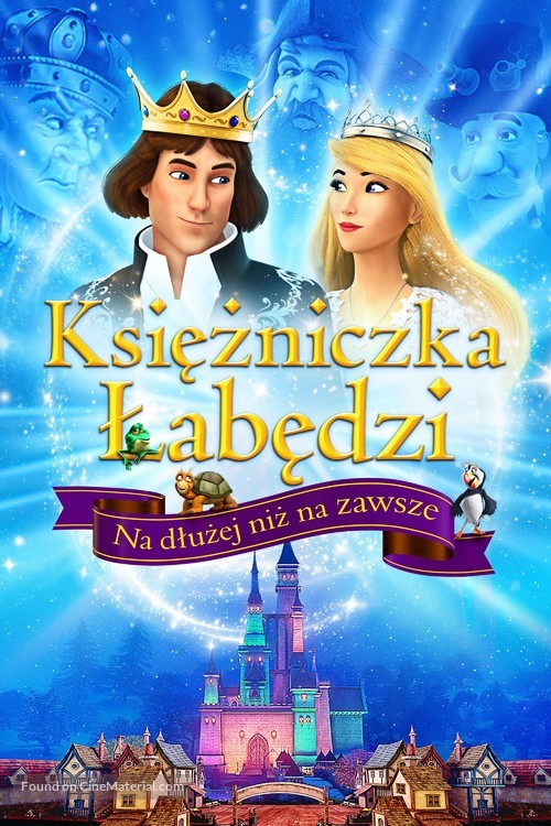 The Swan Princess: Far Longer Than Forever - Polish Movie Cover