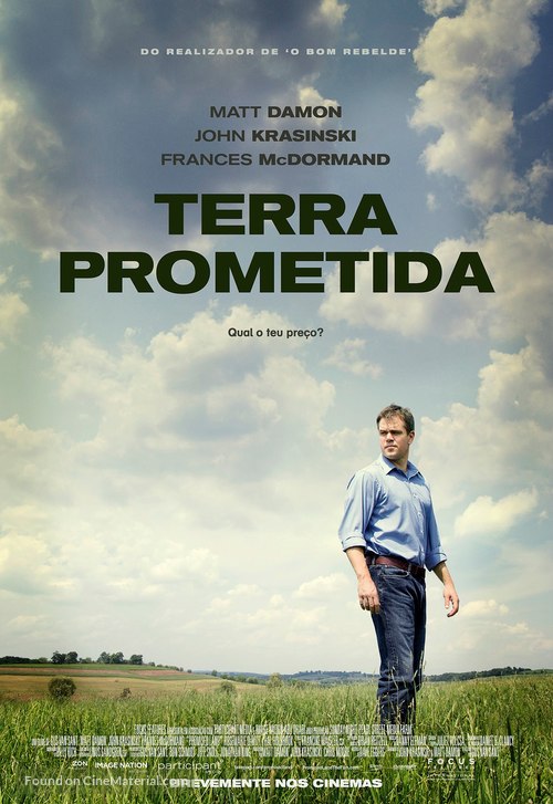 Promised Land - Portuguese Movie Poster