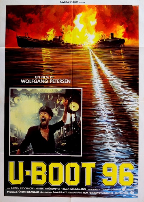 Das Boot - Italian Movie Poster