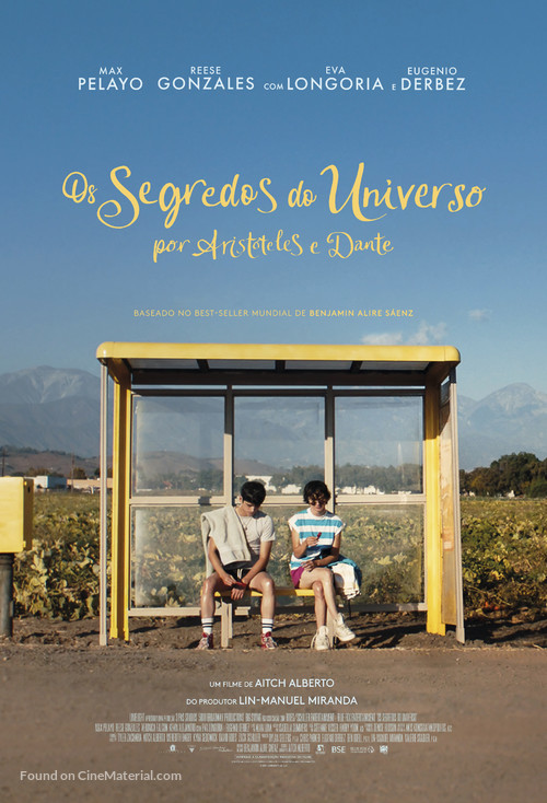 Aristotle and Dante Discover the Secrets of the Universe - Brazilian Movie Poster