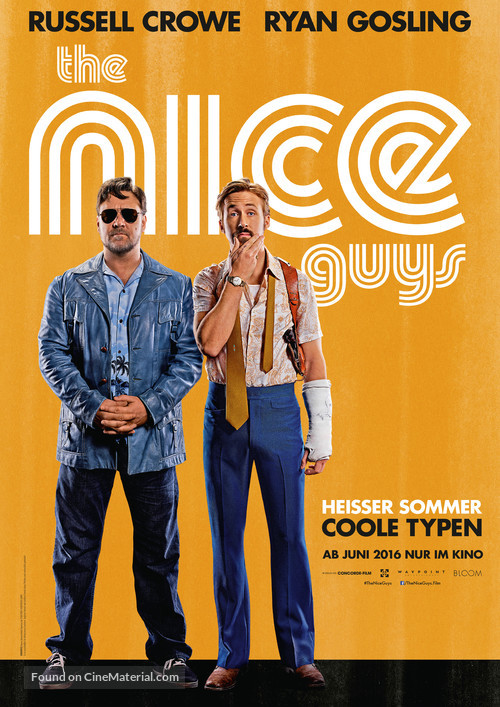 The Nice Guys - German Movie Poster