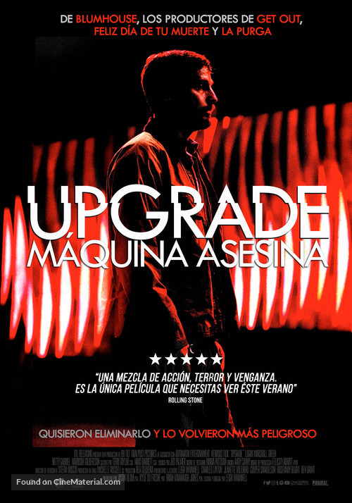 Upgrade - Mexican Movie Poster