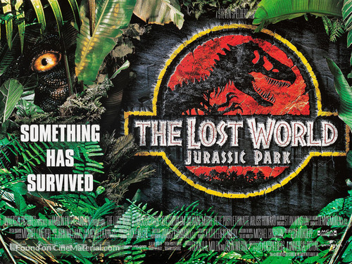 The Lost World: Jurassic Park - British Movie Poster