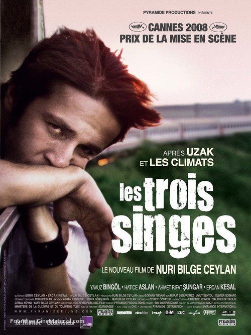 Uc maymun - French Movie Poster