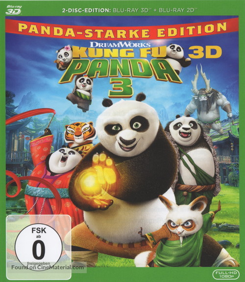 Kung Fu Panda 3 - German Movie Cover