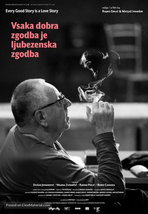 Vsaka dobra zgodba je ljubezenska zgodba - Slovenian Movie Poster