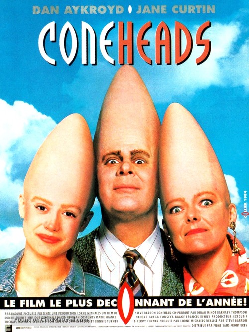 Coneheads - French Movie Poster
