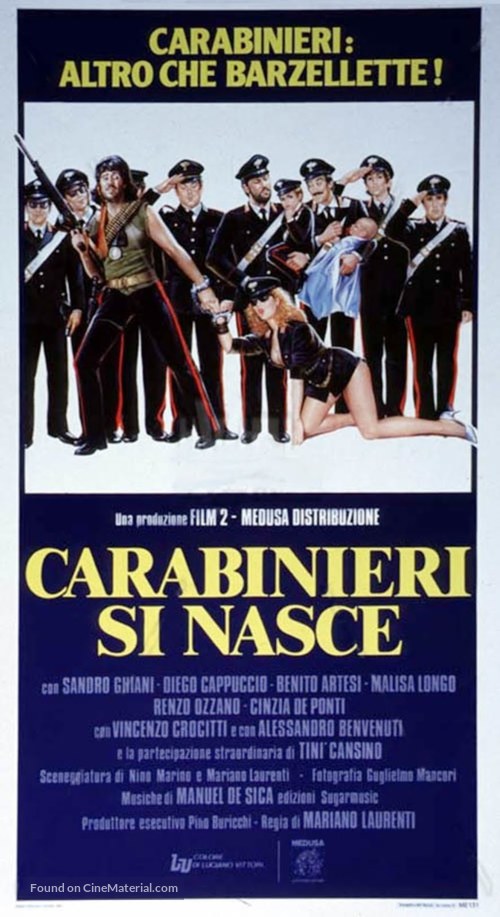 Carabinieri si nasce - Italian Movie Poster