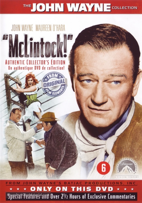 McLintock! - Dutch DVD movie cover