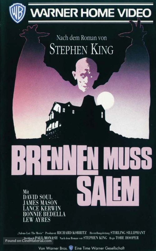 Salem&#039;s Lot - German VHS movie cover