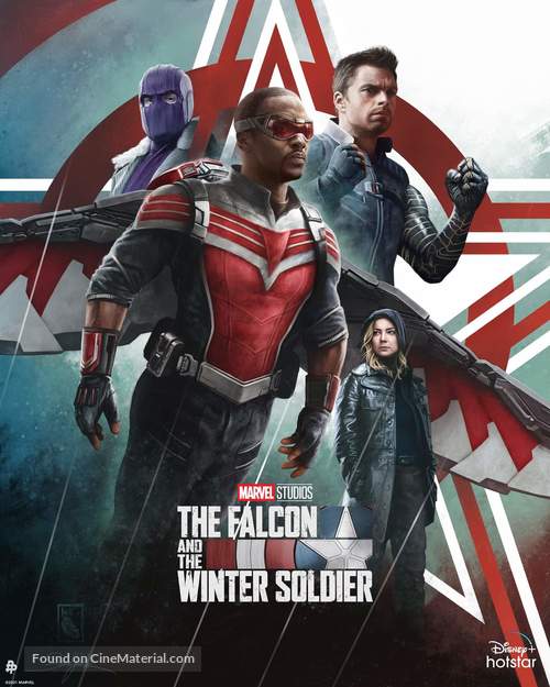 &quot;The Falcon and the Winter Soldier&quot; - Indonesian Movie Poster