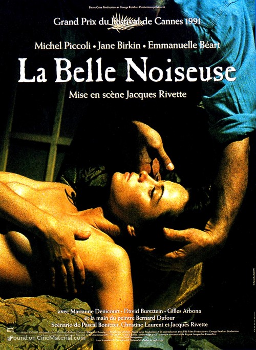 La belle noiseuse - French Movie Poster