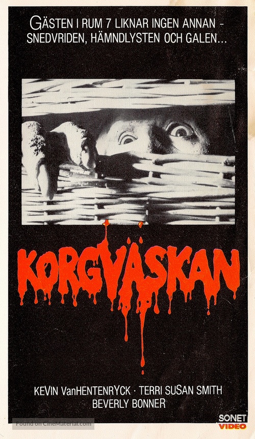 Basket Case - Swedish VHS movie cover