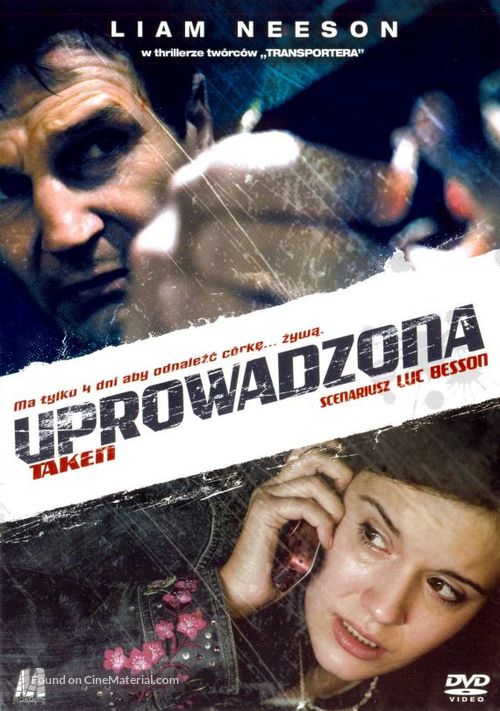 Taken - Polish DVD movie cover