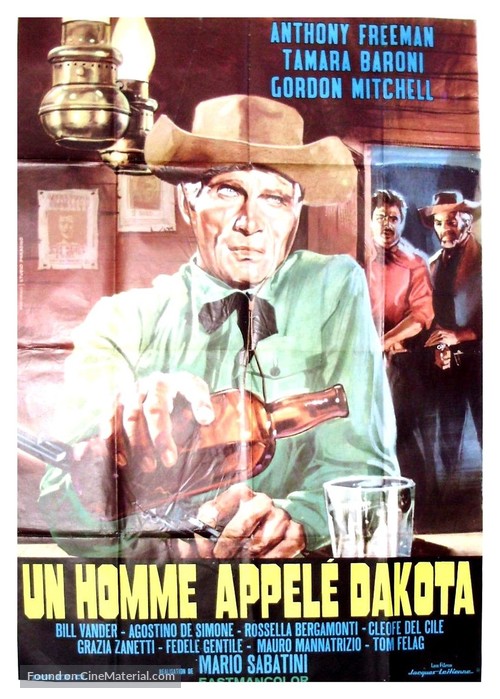 Un uomo chiamato Dakota - French Movie Poster