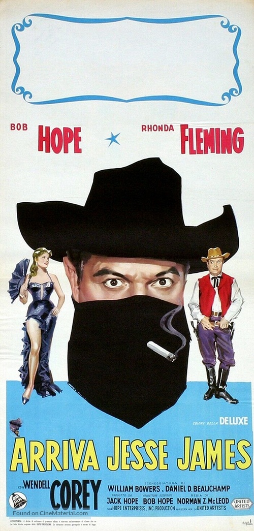 Alias Jesse James - Italian Movie Poster