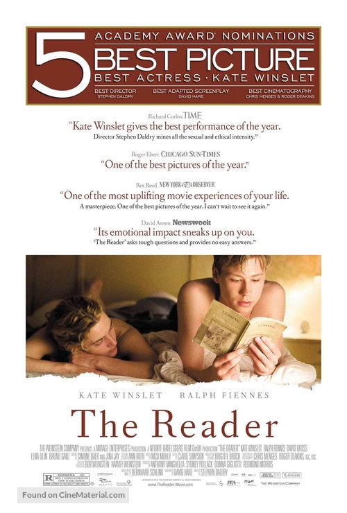 The Reader - Movie Poster