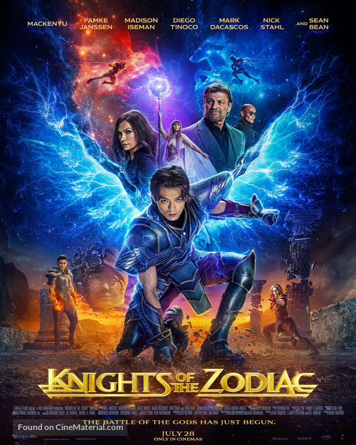 Knights of the Zodiac - British Movie Poster