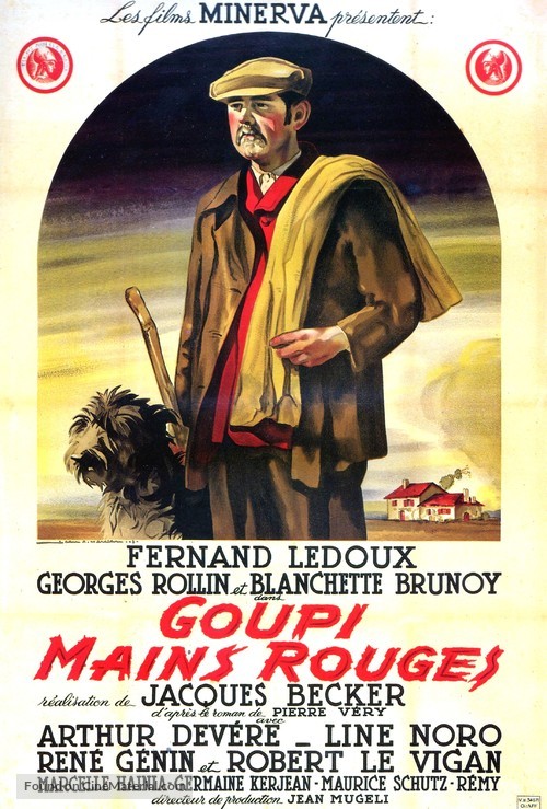 Goupi mains rouges - French Movie Poster