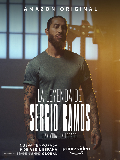 &quot;La Leyenda de Sergio Ramos&quot; - Spanish Movie Poster