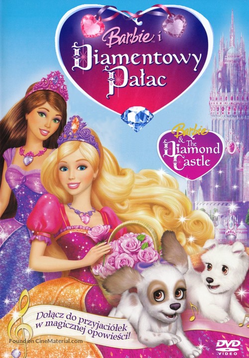 Barbie and the Diamond Castle - Polish Movie Cover