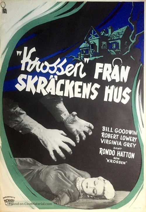 House of Horrors - Swedish Movie Poster